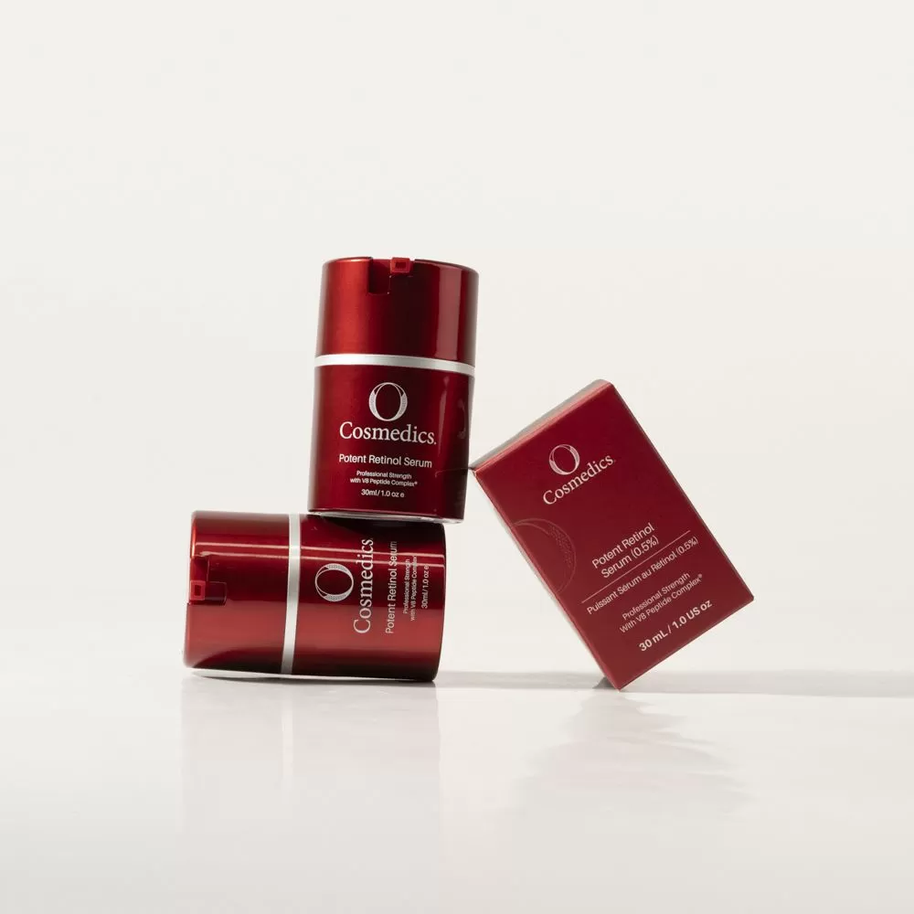 Potent Retinol Serum 0.5% - Professional Strength with V8 Peptide Complex®