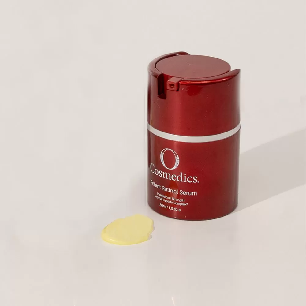 Potent Retinol Serum 0.5% - Professional Strength with V8 Peptide Complex®